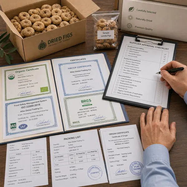 Dried Figs: Certifications, Compliance and Documentation