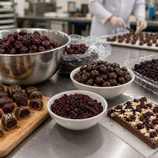 Dried Sour Cherries: Industrial Applications in Confectionery