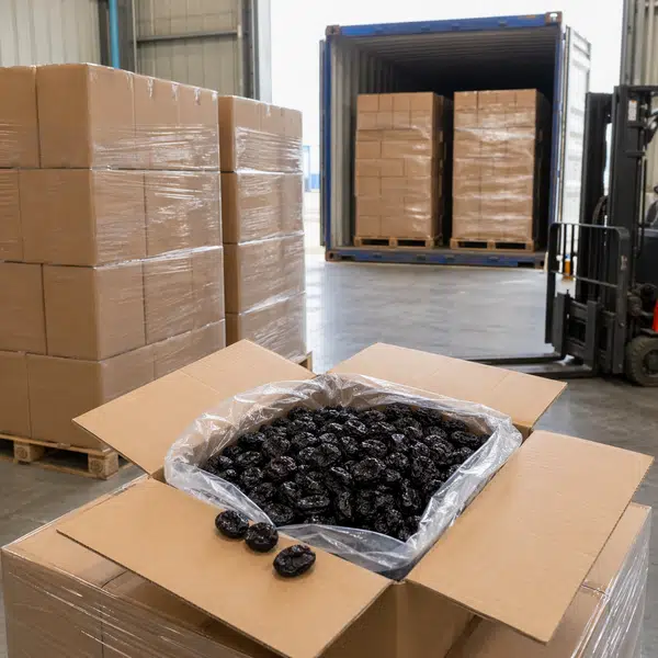 Prunes: Container Loading, Transit and Storage Advice